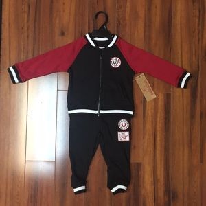 True Religion Varsity Jacket Set